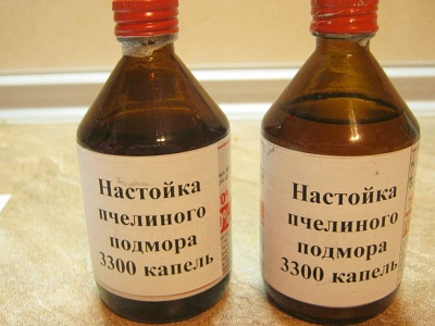 Настойка пчелиного подмора
